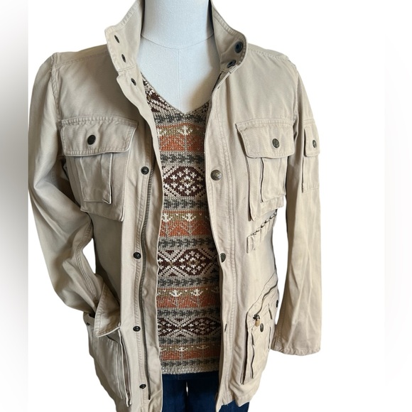 Lauren Ralph Lauren woven knitted sweater v neck size small great condition fall - Picture 3 of 10